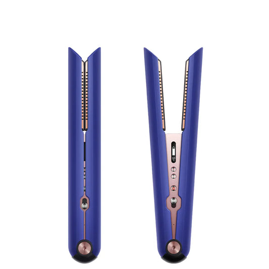Dyson Corrale Hair Straightener Special Edition Gift Set – (Vinca Blue / Rose)